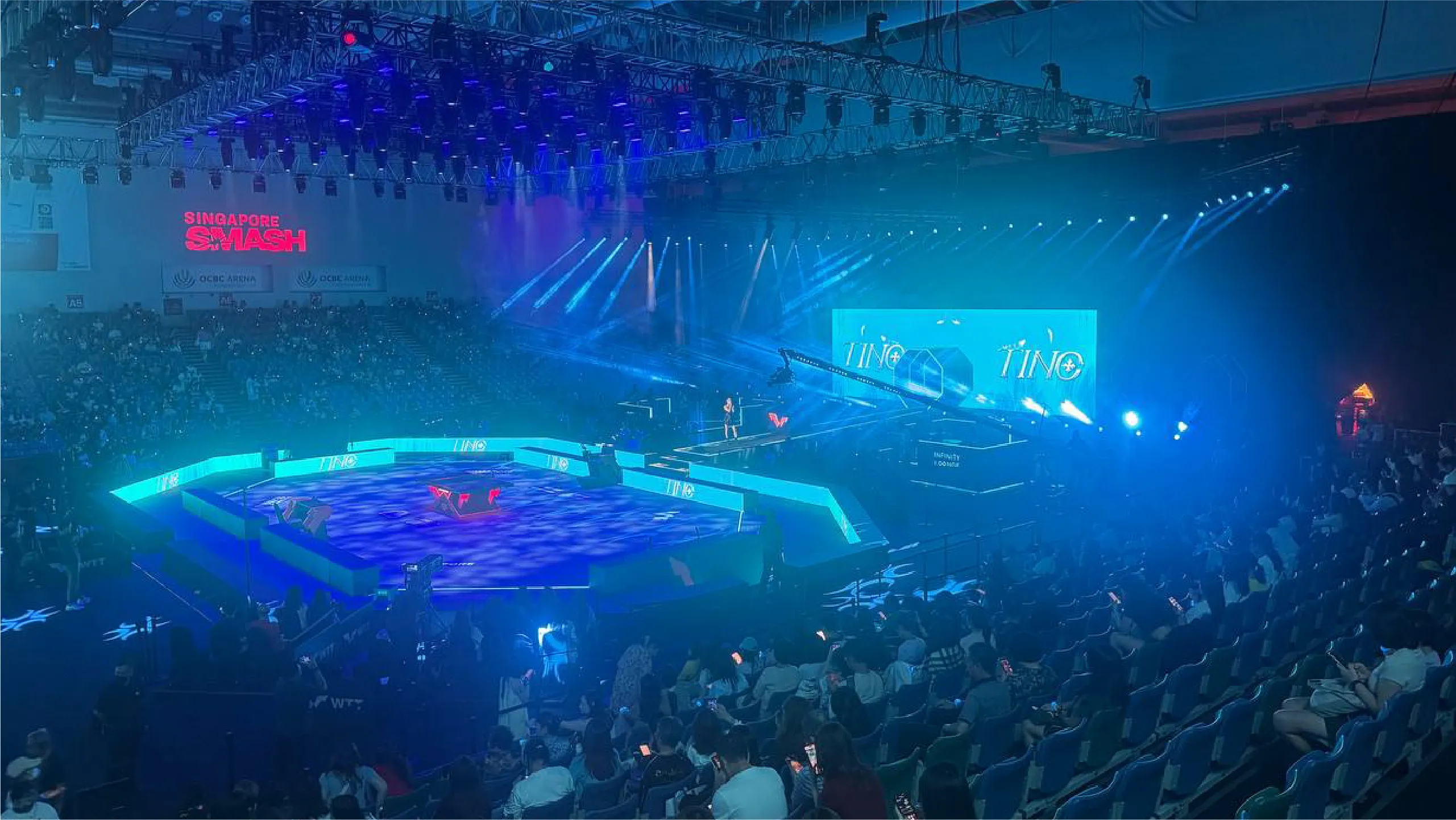 WTT Singapore Smash 2025 crowd